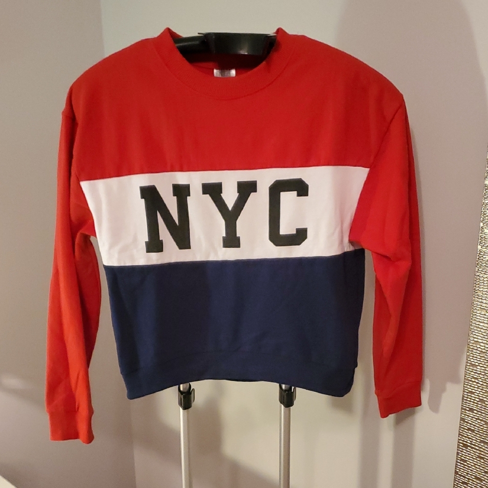 Freeze Red, White, and Blue NYC Sweatshirt